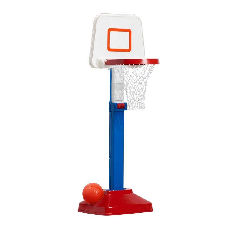 American Plastic Toys Jump N Slam Basketball Set