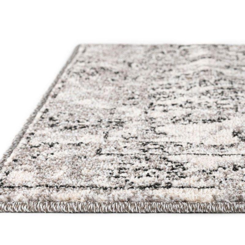 Unique Loom 10' 0 x 14' 1 Gray La Jolla Vintage Area Rug
