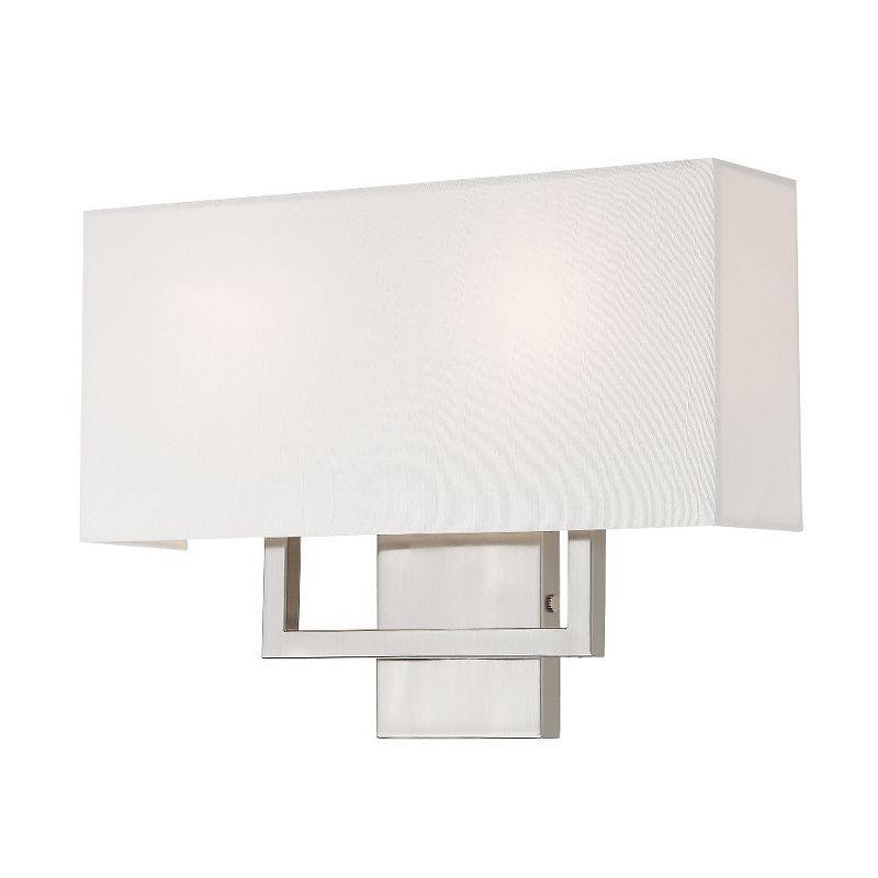 Livex Lighting Pierson 2 - Light Wall Light in  Brushed Nickel