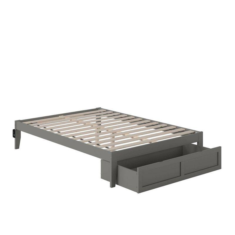 Colorado Bed with Foot Drawer and USB Turbo Charger - AFI