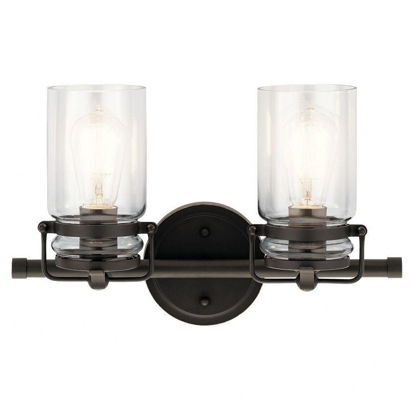 Kichler Lighting Brinley 2 - Light Vanity in  Olde Bronze