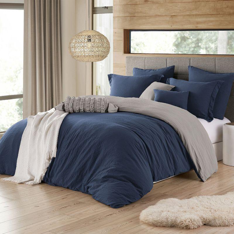 Swift Home Prewashed Microfiber Reversible Duvet Cover Set