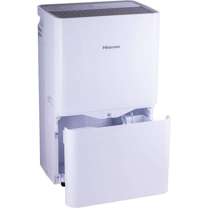 Hisense 50-pint Dehumidifier: Energy Star Certified, 3 Settings, 3000+ sq. ft. Coverage, Programmable Timer, Electrostatic Filter