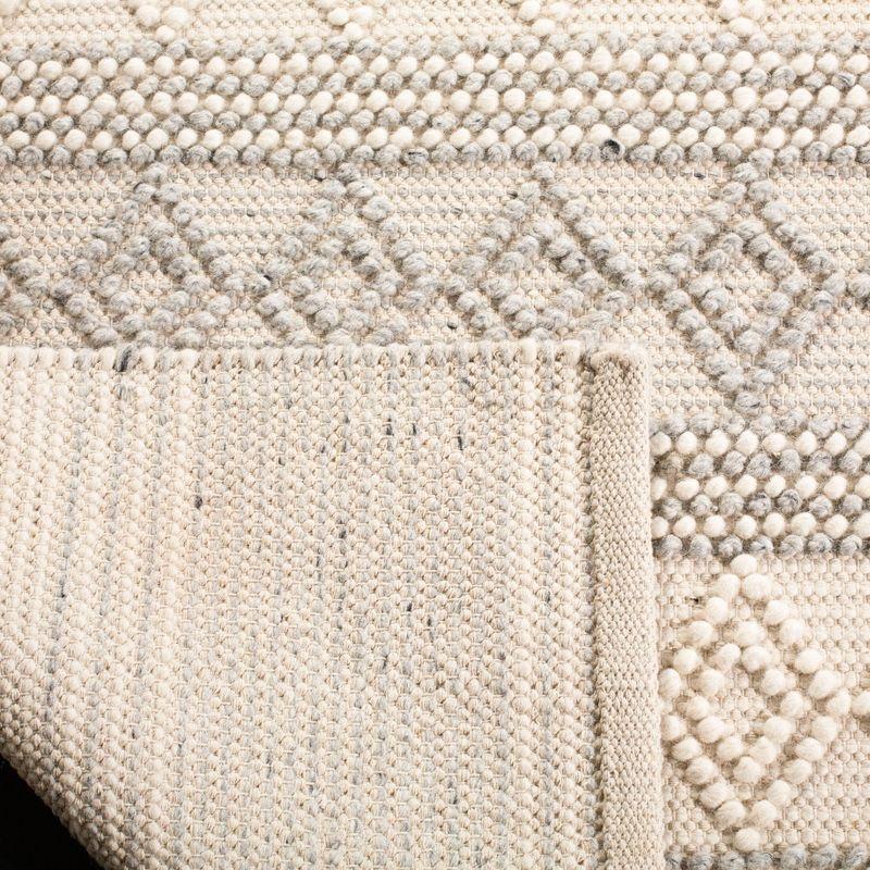 Natura NAT750 Hand Woven Area Rug - Grey/Ivory - 8'x10' - Safavieh.