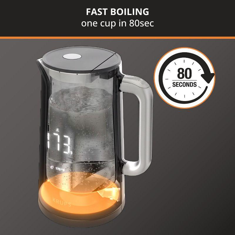 Krups Smart Temp Digital Kettle 1.7 L