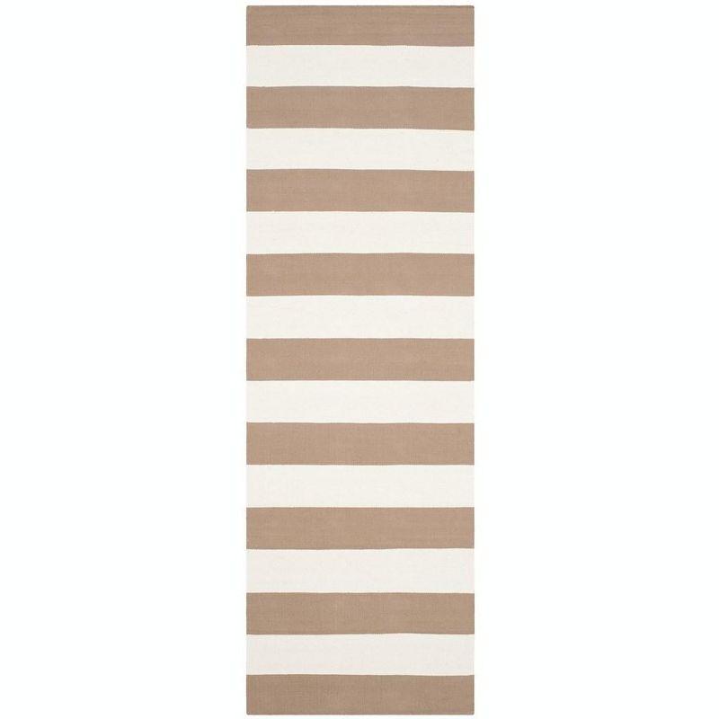 Montauk MTK712 Hand Woven Indoor Runner Rug - Sand/Ivory - 2'3"x7' - Safavieh