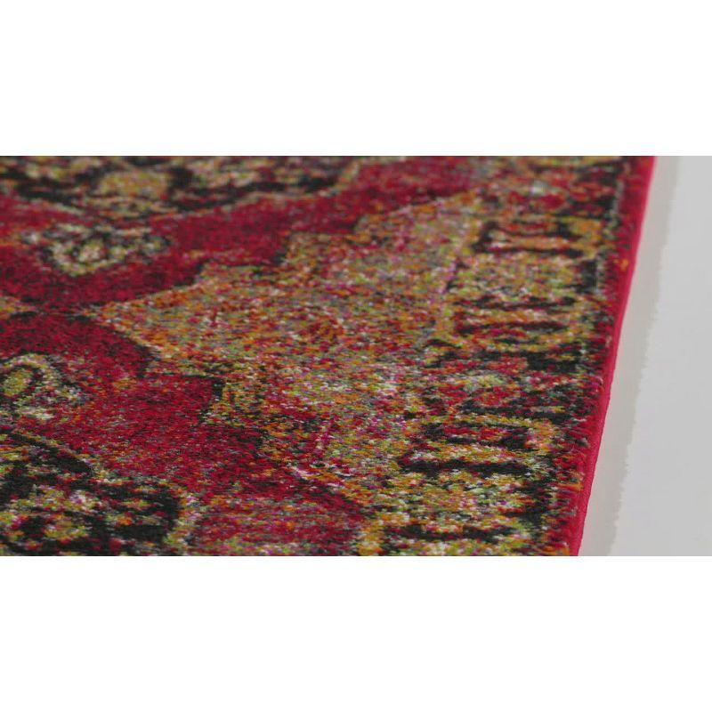 Vintage Hamadan VTH219 Power Loomed Indoor Accent Rug - Red/Multi - 2'3"x4' - Safavieh