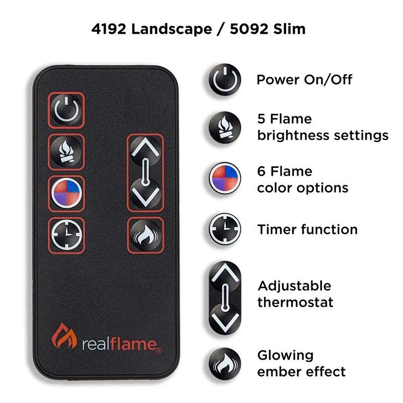 Real Flame Marshall 49" Slim Electric Fireplace by Real Flame