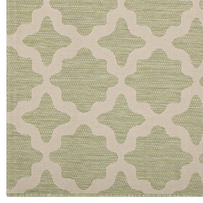 Modway Cerelia Moroccan Trellis Indoor and Outdoor Area Rug