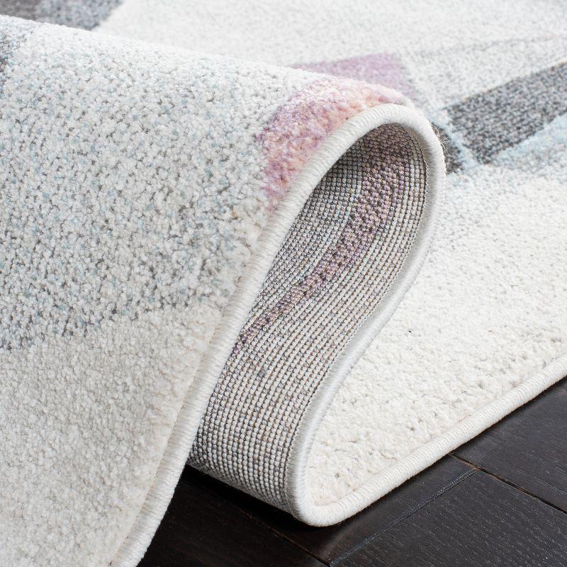 Porcello PRL6940 Power Loomed Indoor Accent Rug - 4'x6' - Ivory/Pink - Safavieh
