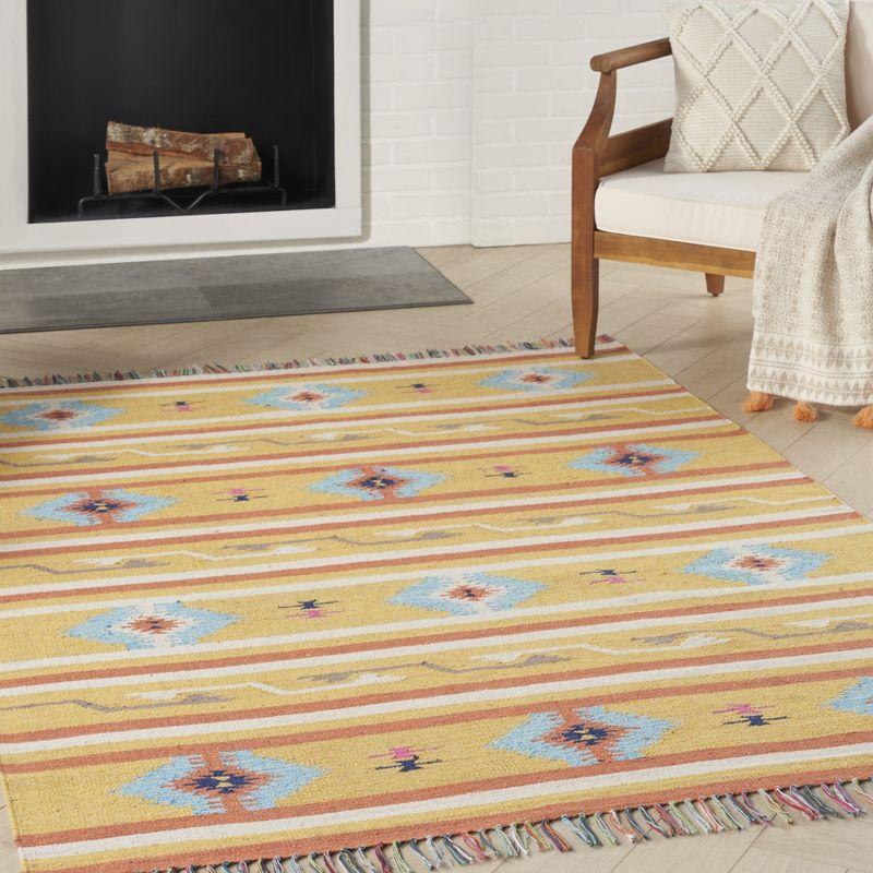 Nourison Baja Boho Southwestern Stripe Indoor Rug