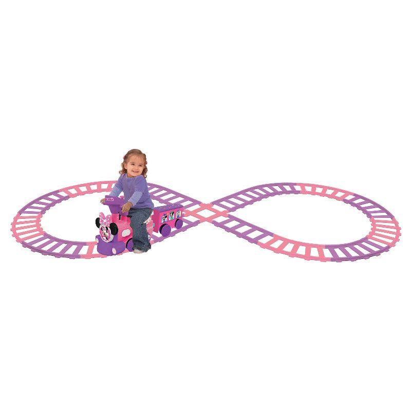 Minnie Mouse Pink and Purple Motorized Ride-On Train