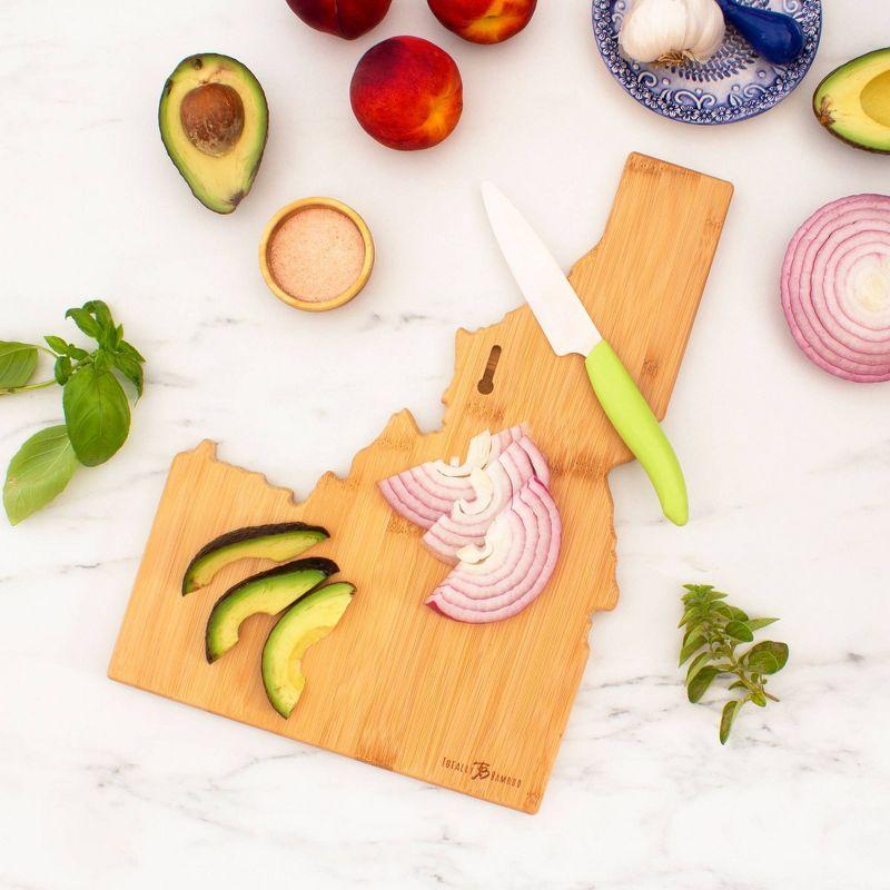 Totally Bamboo Destination Idaho Serving and Cutting Board