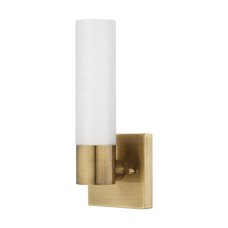 Livex Lighting Aero 1 - Light Sconce in  Antique Brass