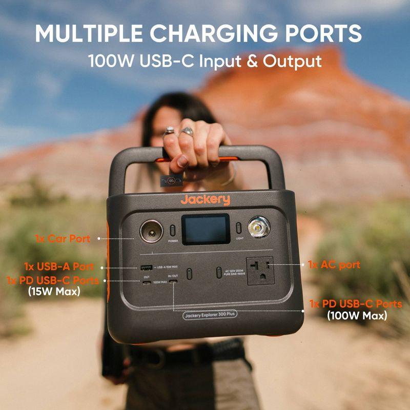 Jackery Solar Generator 300 with 40w Solar Panel