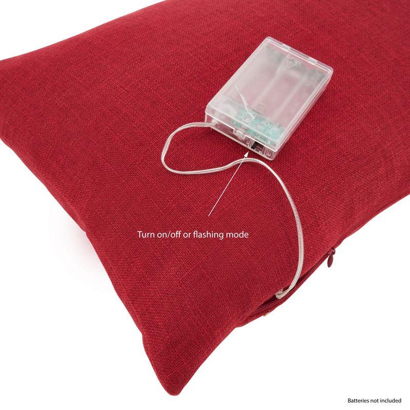Saro O Tannenbaum Collection Sequined Throw Pillow