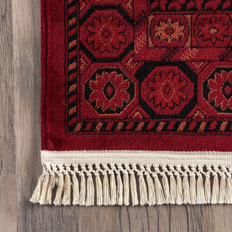 Nuloom Billie Traditional Paneled Fringe Indoor Area Rug