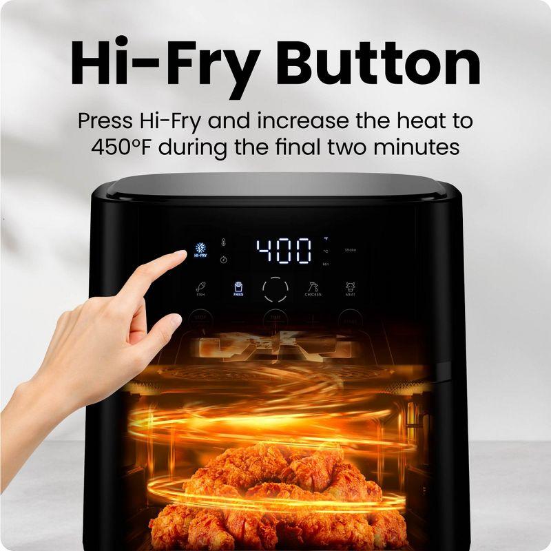Chefman 4 Liter Air Fryer Black