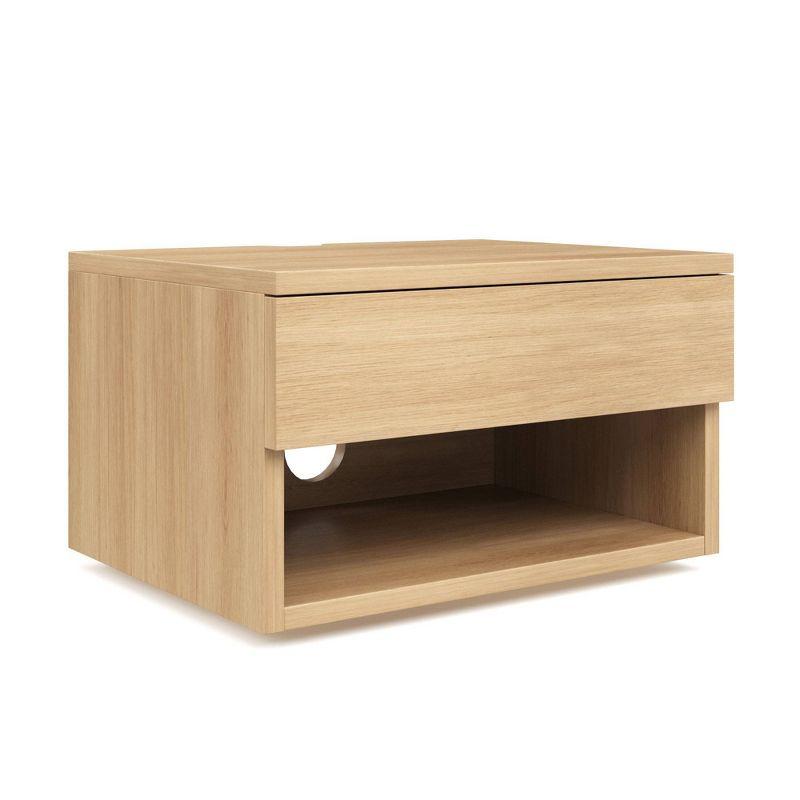 Nathan James Beacon Rustic Nightstand (Set of 2)