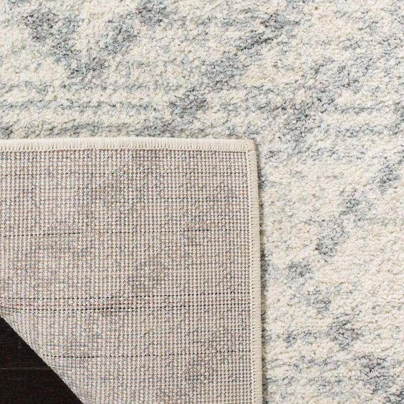 Adirondack ADR131 Machine Made Indoor Area Rug - Ivory/Light Blue - 6'x9' - Safavieh