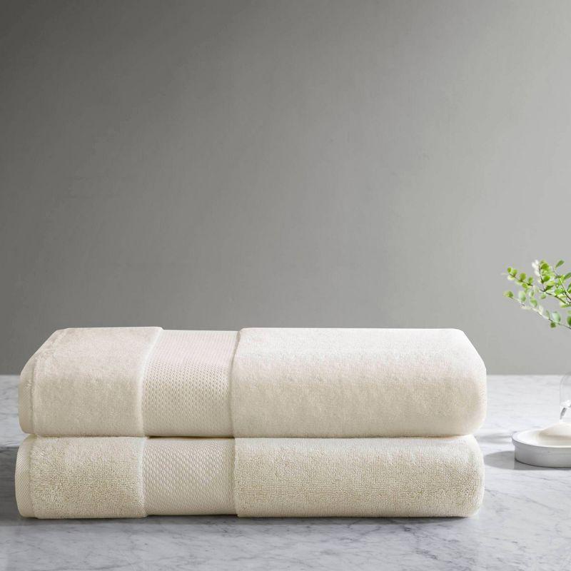 Madison Park Signature Turkish 100% Cotton Bath Sheet 2 Piece Set (Set of 2)