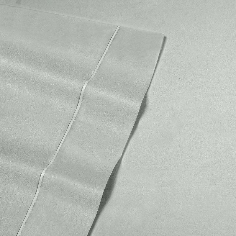 Swift Home | 4-Piece Solid Microfiber Sheet Set Blush Queen