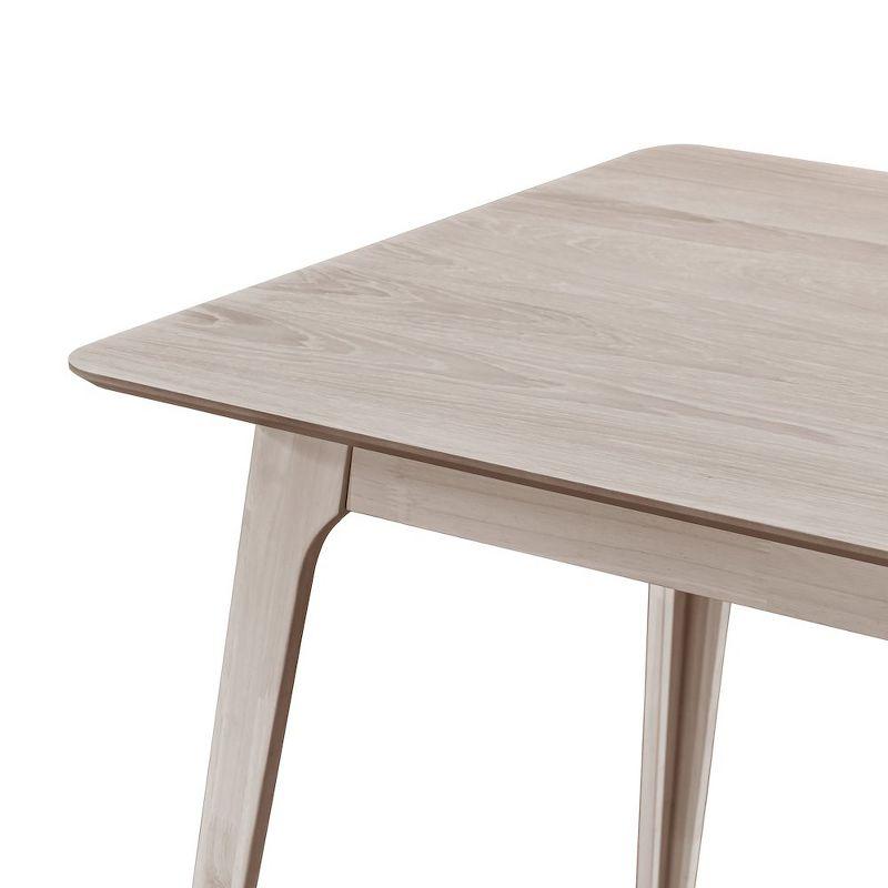 New Classic Furniture,Oscar Wood Counter Dining Table in White Ash