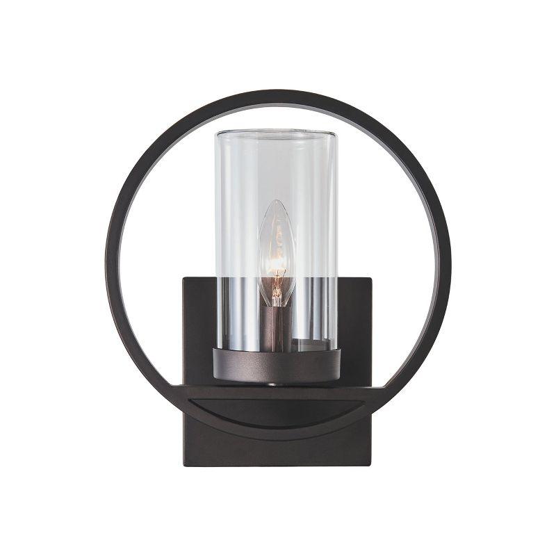 Chloe Lighting Joseph Transitional 1 Light Rubbed Bronze Outdoor/indoor Wall Sconce 11"Tall