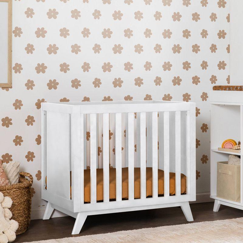 Otto 3-in-1 Convertible Mini Crib with 4" Mattress