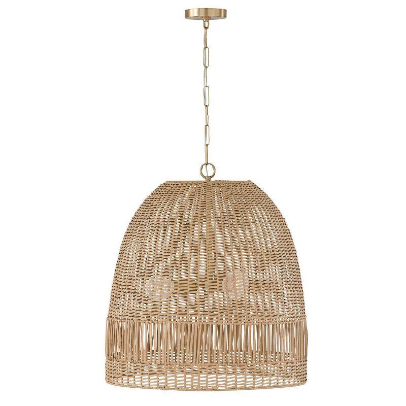 Capital Lighting Naomi 3 - Light Pendant in  Matte Brass