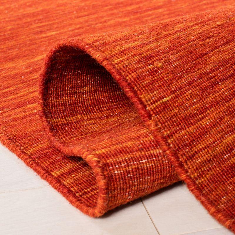 Kilim KLM850 Hand Loomed Area Rug - Red/Rust - 4'x6' - Safavieh