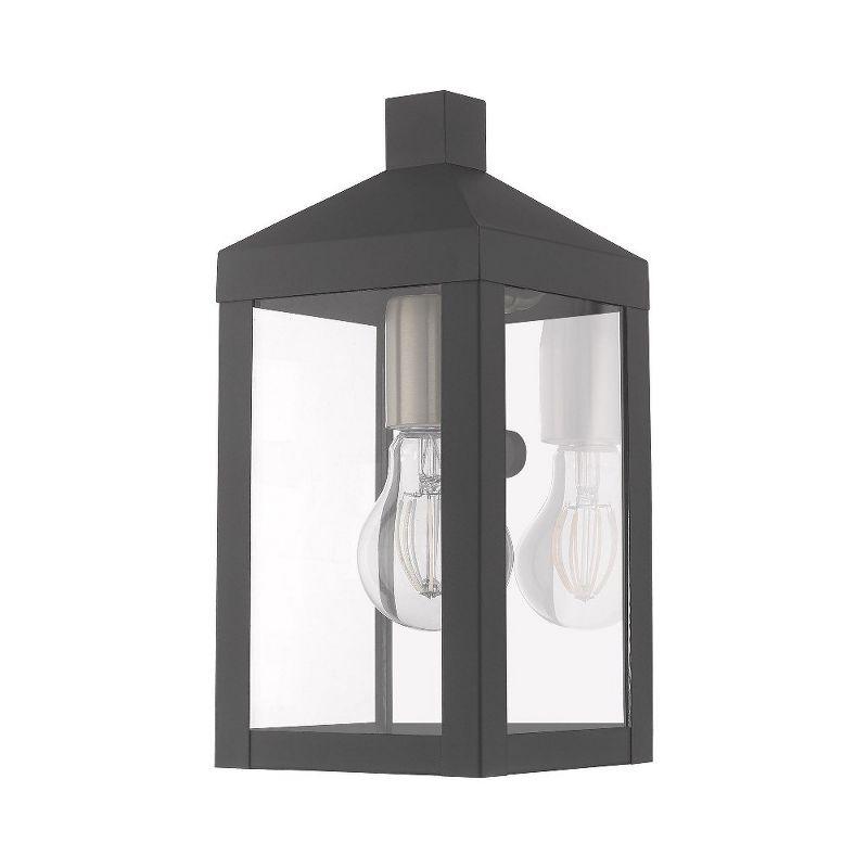 Livex Lighting Nyack 1 - Light Wall Light in  Scandinavian Gray