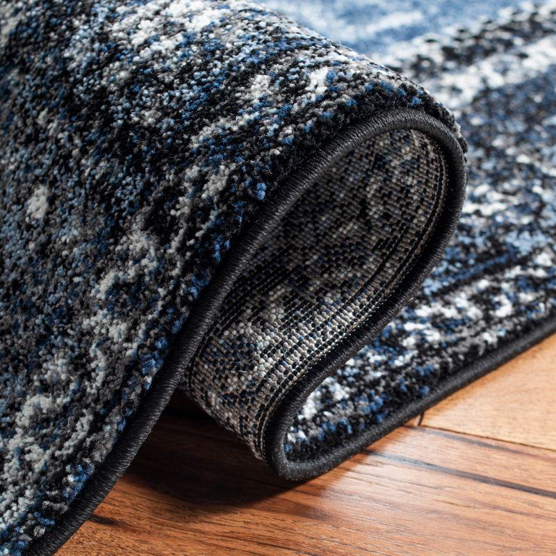 Vintage Hamadan VTH217 Power Loomed Indoor Area Rug - Blue/Grey - 8'x10' - Safavieh