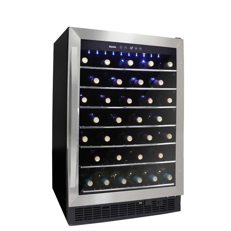 Danby Danby Single Zone 23.8'' Built-In 60 Bottle Wine Refrigerator with Reversible Door