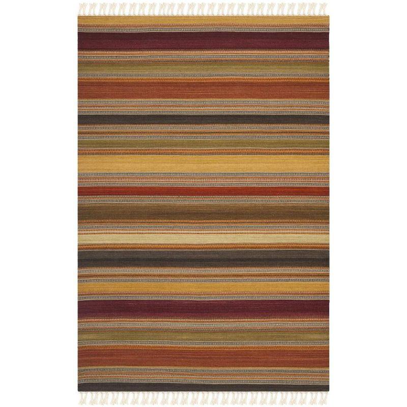 Striped Kilim STK315 Hand Woven Area Rug  - Safavieh