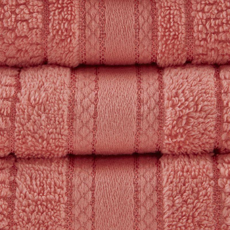 Madison Park Essentials Super Soft Cotton Quick Dry Bath Towel 6 Piece Set
