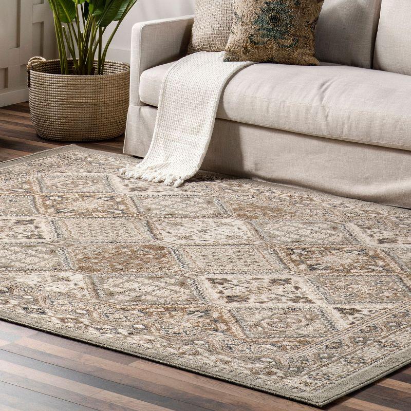 Nuloom Becca Traditional Tiled Transitional Geometric Area Rug for Living Room Bedroom Dining Room Kitchen