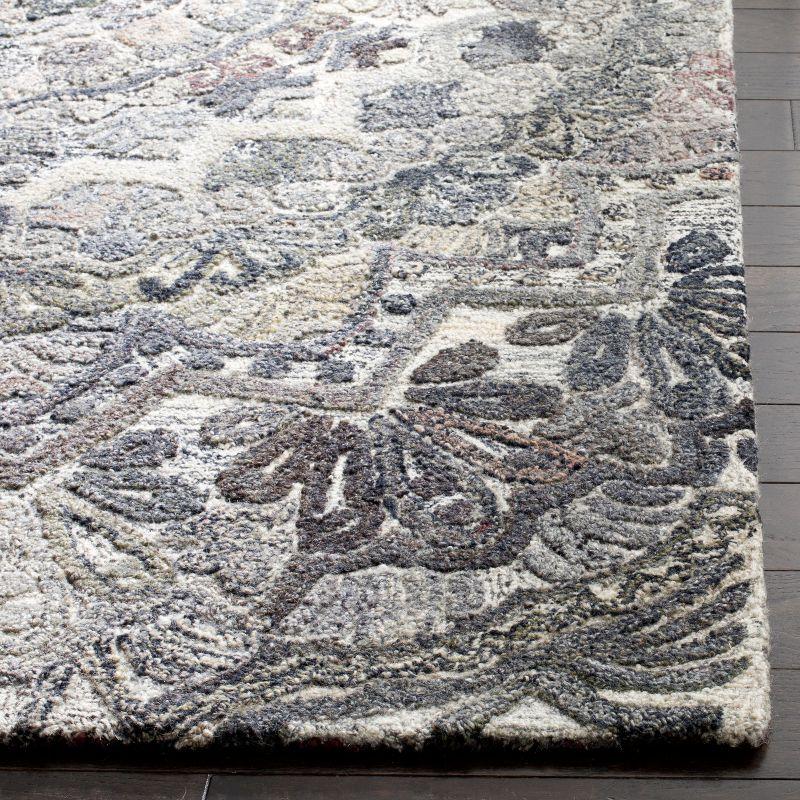 Marquee MRQ110 Hand Tufted Indoor Accent Rug - Grey/Multi - 4'x6' - Safavieh