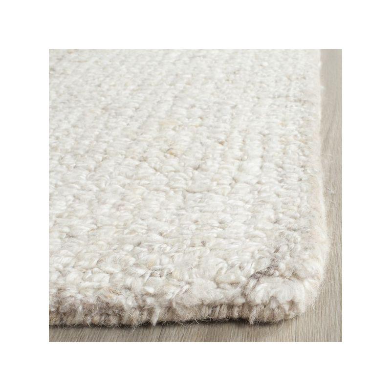 Abstract ABT141 Handmade Indoor Area Rug - Ivory/Beige - 8'x10' - Safavieh