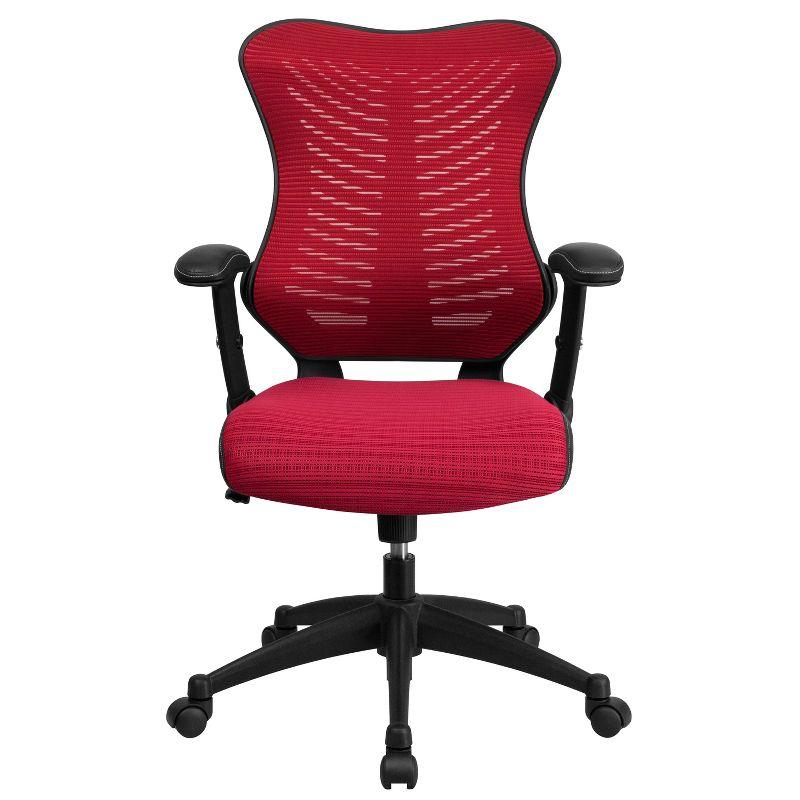 Flash Furniture High Back Designer Mesh Executive Swivel Ergonomic Office Chair with Adjustable Arms