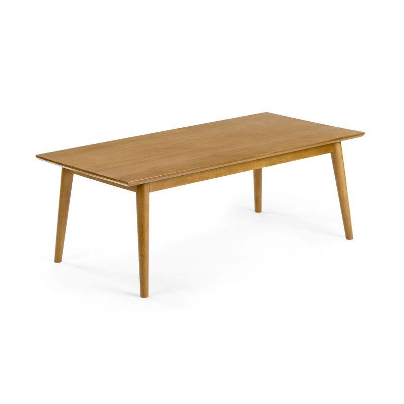 Leaford Solid Wood Single Coffee Table