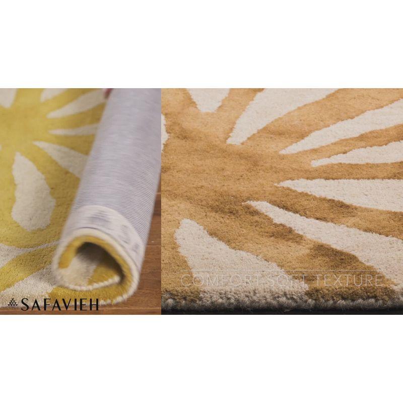 Dip Dye DDY527 Hand Tufted Area Rug - Beige/Gold - 8'x10' - Safavieh.