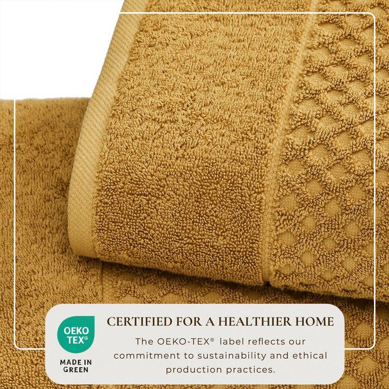 FreshFolds Ultra-Soft & Absorbent 100% Cotton Towel Set