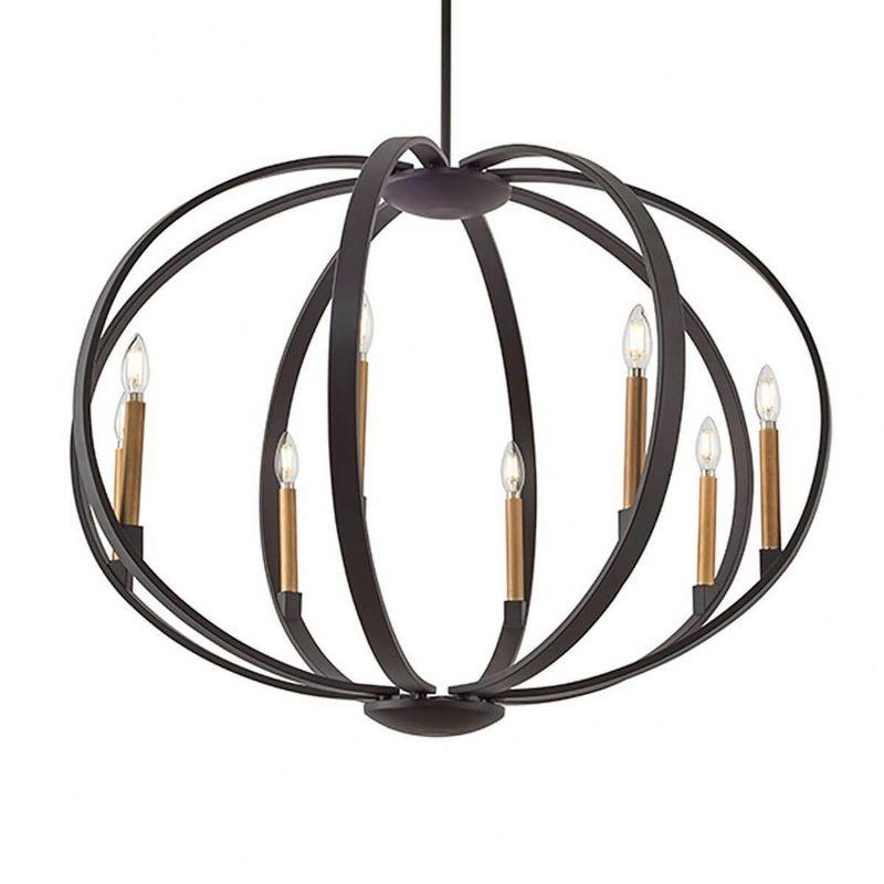 Kichler Lighting Elata 8 - Light Chandelier in  Olde Bronze