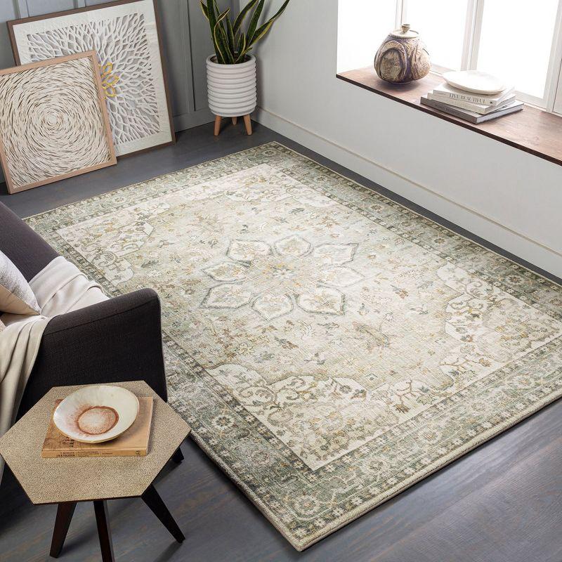 Noe Machine Woven Oriental Area Rug