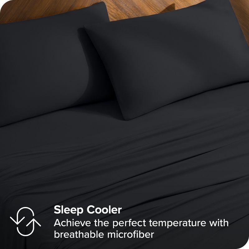 Bare Home Microfiber Stretch Sheet Set