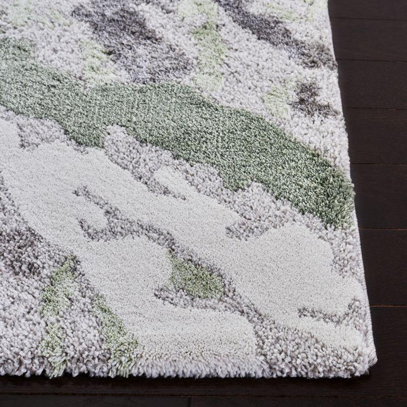 Century CTY324 Power Loomed Area Rug - Grey/Green - 5'3"x7'7" - Safavieh.