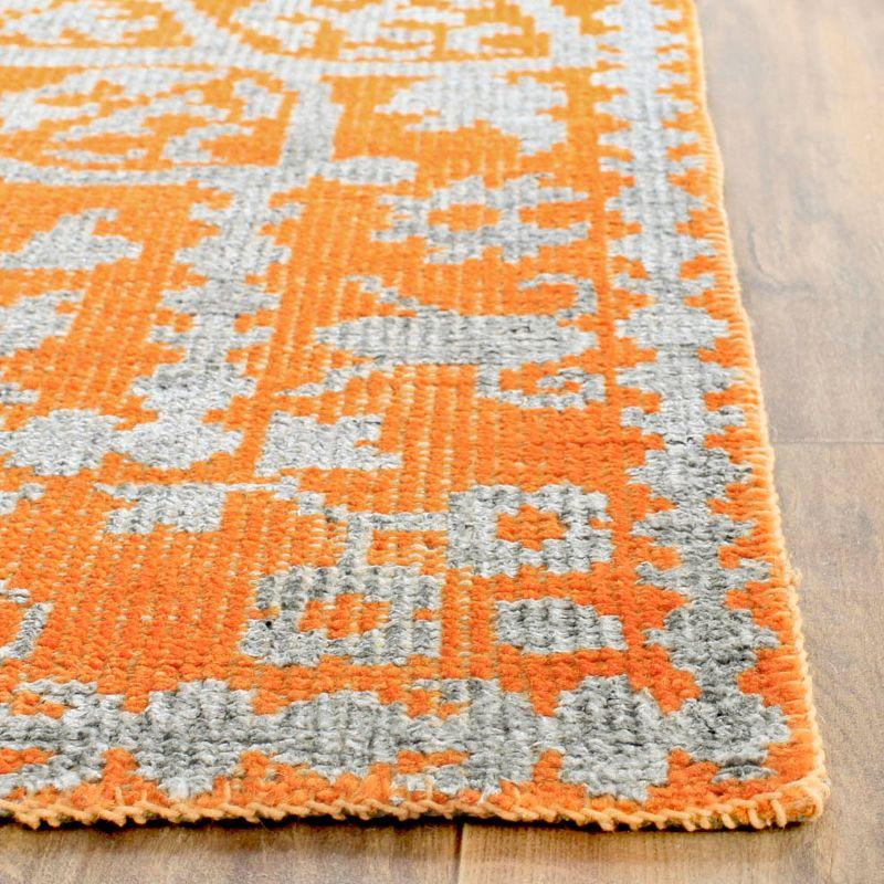 Stone Wash STW207 Hand Knotted Indoor Area Rug - Copper - 5'x8' - Safavieh.