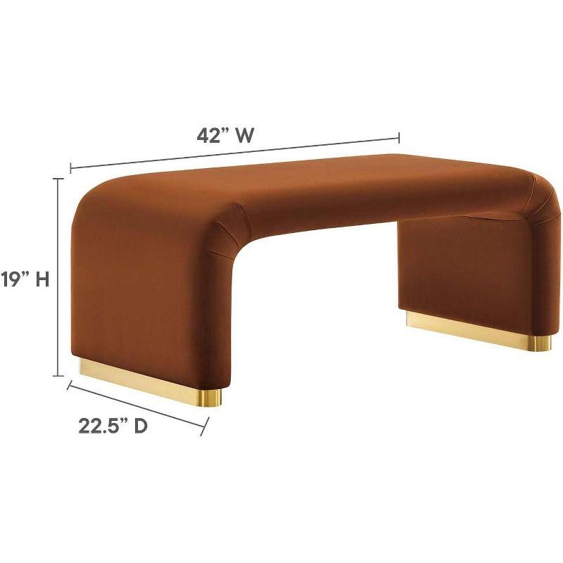 Modway Koda Upholstered Ottoman