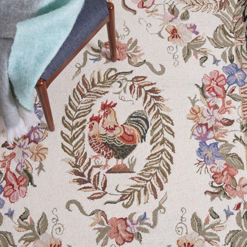 Safavieh Hand Hooked Wool Floral Rug